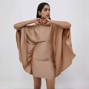 Jonathan Simkhai Tan Mini Dress